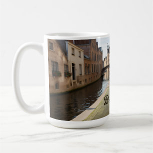 Bruges Belgium Sketch Medieval   Kaffeetasse
