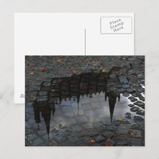 Brüges Cathedral Postkarte (Vorne/Hinten)