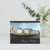 Bruges Panorama Postkarte (Stehend Vorderseite)