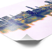 Bruges Skyline Fotodruck (Ecke)