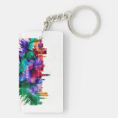 Bruges Skyline Schlüsselanhänger (Rückseite)