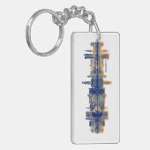 Bruges Skyline Schlüsselanhänger (Vorderseite links)