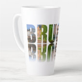 Bruges Text Foto Milchtasse (Linke Ecke)