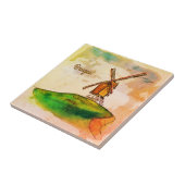 Bruges Windmill Fliese (Seite)