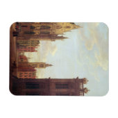 Brügge, 1824 (Öl auf Tafel) Magnet (Horizontal)