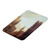 Brügge, 1824 (Öl auf Tafel) Magnet (Linke Seite)