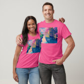 Brügge 2 Wasserfarbe T-Shirt (Unisex)