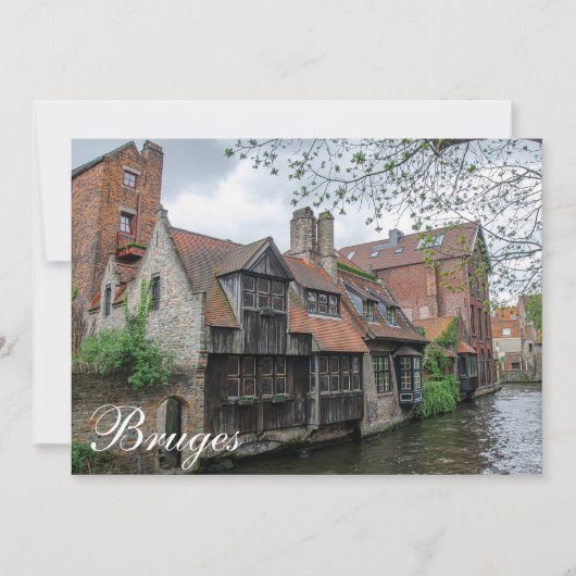 Brügge Altstadt in Belgien (Vorderseite)