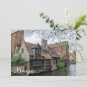 Brügge Altstadt in Belgien (Stehend Vorderseite)