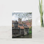 Brügge Altstadt in Belgien (Rückseite)