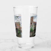 Brügge Altstadt in Belgien Glas (Links)