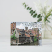 Brügge Altstadt in Belgien Postkarte (Stehend Vorderseite)