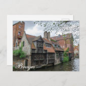 Brügge Altstadt in Belgien Postkarte (Vorne/Hinten)