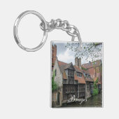 Brügge Altstadt in Belgien Schlüsselanhänger (Vorderseite links)