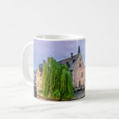 Brügge Altstadt und Belfischer Turm Kaffeetasse (Vorderseite Links)