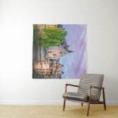 Brügge Altstadt und Belfischer Turm Wandteppich (Beispiel (Horizontal))