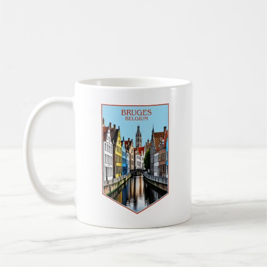 Brügge Belgien Europa Kaffeetasse (Links)
