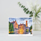 Brügge, Belgien Feiertagspostkarte (Stehend Vorderseite)