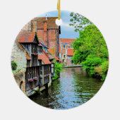 Brügge, Belgien landschaftlich Keramik Ornament (Hinten)