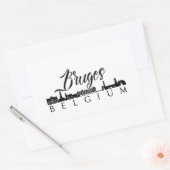 Brügge, Belgien Rechteckiger Aufkleber (Umschlag)