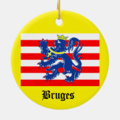 Brügge Belgien Weihnachtsschmuck (Hinten)