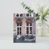 Brugge Belgium Foto Postcard Postkarte (Stehend Vorderseite)