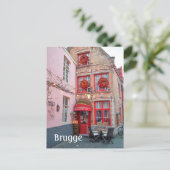 Brugge Belgium Foto Postkarte (Stehend Vorderseite)