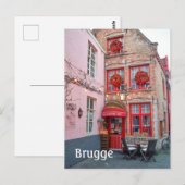 Brugge Belgium Foto Postkarte (Vorne/Hinten)