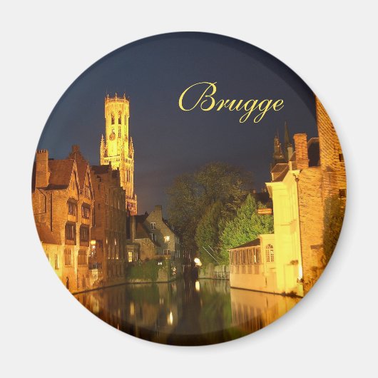 Brugge (Brügge), Belgien Magnet (Vorne)