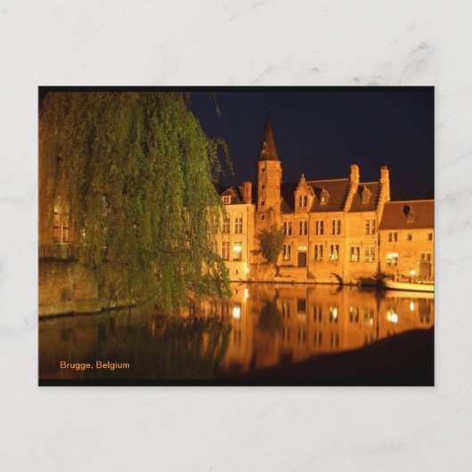 Brugge (Brügge), Belgien Postkarte (Vorderseite)