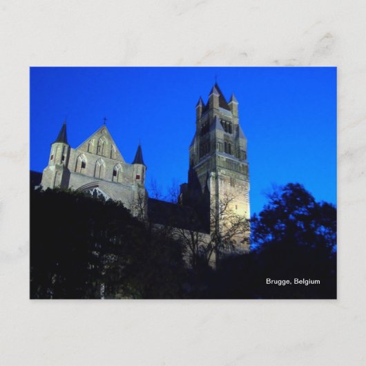 Brugge (Brügge), Belgien Postkarte (Vorderseite)