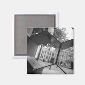 Brugge Burg Magnet (Vorderseite/Rückseite)