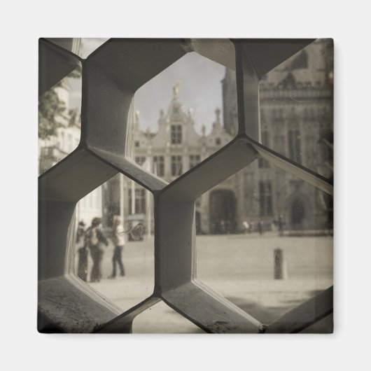 Brugge Burg Magnet (Vorne)