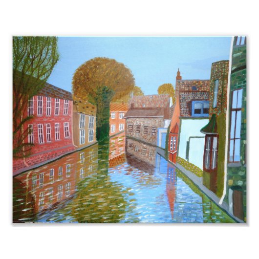 Brugge Canal Foto (Vorne)