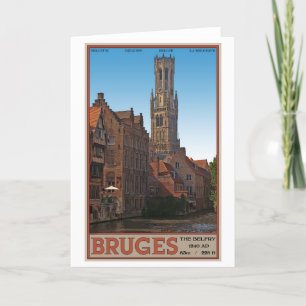 Brugge - Der Belfried Karte