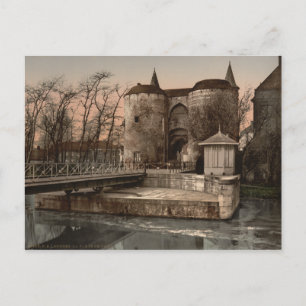 Brügge - Gent-Tor, Belgien Postkarte