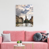 Brügge Leinwanddruck (Insitu (Wohnzimmer))