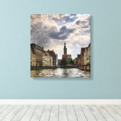 Brügge Leinwanddruck (Insitu (Holzboden))