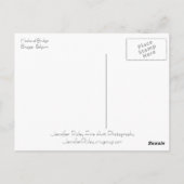 Brugge Medieval Bridge Postcard Postkarte (Rückseite)