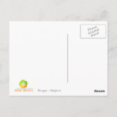 Brügge Postkarte (Rückseite)