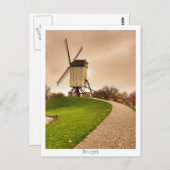 Brügge Postkarte (Vorne/Hinten)