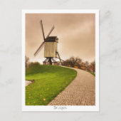 Brügge Postkarte (Vorderseite)