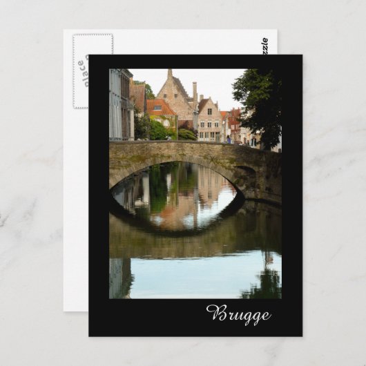 Brugge Postkarte (Vorne/Hinten)