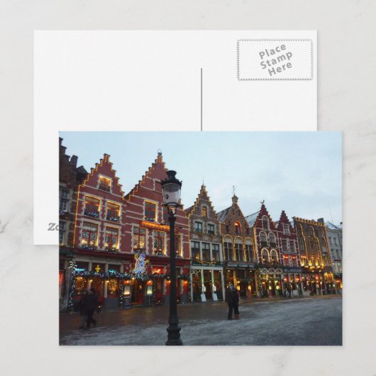 Brügge Postkarte (Vorne/Hinten)
