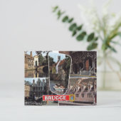 Brugge - Postkarte (Stehend Vorderseite)
