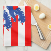 Brügge Stadt Flag Belgien Symbol Geschirrtuch (Viertel Falte)