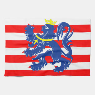 Brügge Stadt Flag Belgien Symbol Geschirrtuch