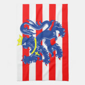 Brügge Stadt Flag Belgien Symbol Geschirrtuch (Vertikal)