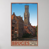 Brugge - The Belfry Poster (Vorne)