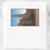 Brugge - The Belfry Rechteckiger Aufkleber (Tasche)